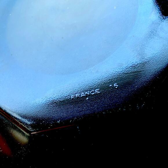 Luminarc Octime Black Stem Flutes & Plates Set – 1980s French Glassware - Picture 3 of 8